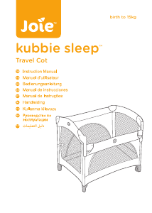Manual Joie Kubbie Sleep Cot