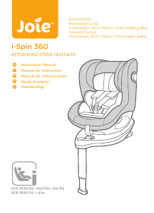 Mode d’emploi Joie i-Spin 360 Siège bébé