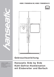 Bedienungsanleitung Hanseatic HSBS17690WEHA1S Kühl-gefrierkombination