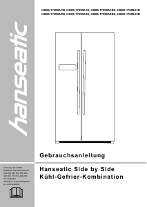 Bedienungsanleitung Hanseatic HSBS17690A1S Kühl-gefrierkombination