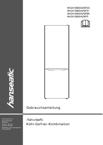 Manual Hanseatic HKGK18860A2NFR Fridge-Freezer