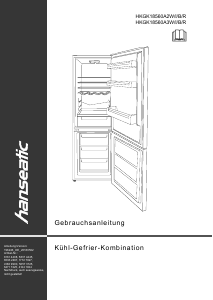 Manual Hanseatic HKGK18560A2I Fridge-Freezer
