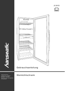 Manual Hanseatic JC-201S Wine Cabinet