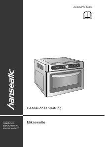 Bedienungsanleitung Hanseatic AC936TV7-S00E Mikrowelle