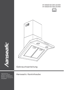 Bedienungsanleitung Hanseatic SY-3502D-E5-C59-L52-900 Dunstabzugshaube