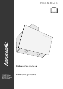 Manual Hanseatic SY-103E6-E33-C55-L52-900 Cooker Hood