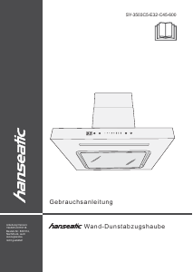 Bedienungsanleitung Hanseatic SY-3503C5-E32-C45-600 Dunstabzugshaube