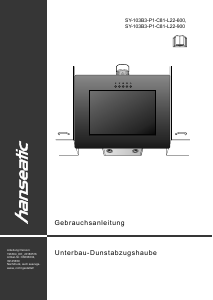 Bedienungsanleitung Hanseatic SY-103B3-P1-C81-L22-900 Dunstabzugshaube