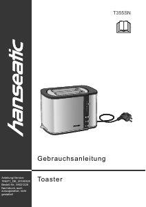 Manual Hanseatic T355SN Toaster