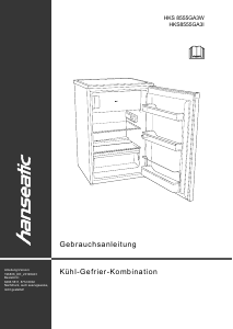 Handleiding Hanseatic HKS8555GA3I Koelkast