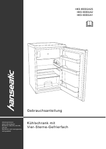 Handleiding Hanseatic HKS8555GA2 Koelkast