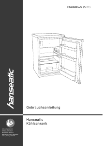Bedienungsanleitung Hanseatic HKS8555GA3 Kühlschrank