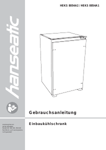 Bedienungsanleitung Hanseatic HEKS8854A2 Kühlschrank