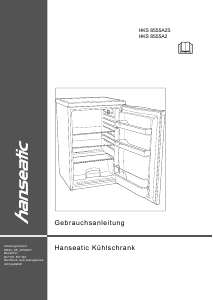Manual Hanseatic HKS8555A2 Refrigerator