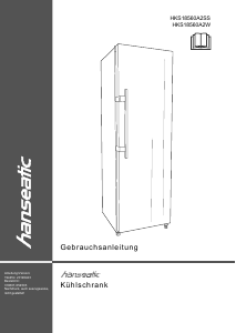 Bedienungsanleitung Hanseatic HKS18560A2SS Kühlschrank