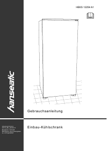 Manual Hanseatic HEKS12254A1 Refrigerator