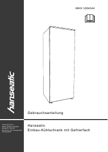 Bedienungsanleitung Hanseatic HEKS12254GA2 Kühlschrank