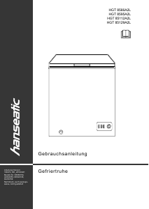 Handleiding Hanseatic HGT85112A2L Vriezer