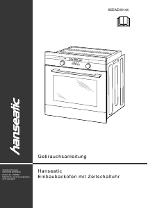 Bedienungsanleitung Hanseatic 65DAE40144 Backofen