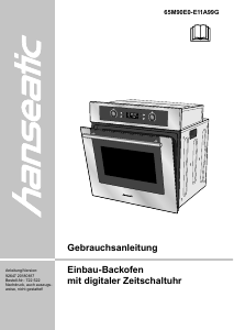 Bedienungsanleitung Hanseatic 65M90E0-E11A99G Backofen