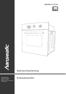 Bedienungsanleitung Hanseatic 65M40M1-E1131A Backofen