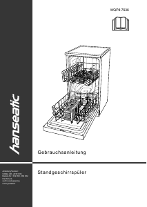 Manual Hanseatic WQP8-7636 Dishwasher