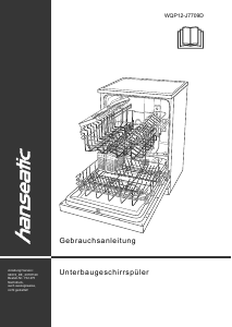 Manual Hanseatic WQP12-J7709D Dishwasher