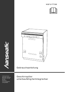 Bedienungsanleitung Hanseatic WQP12-T7735E Geschirrspüler