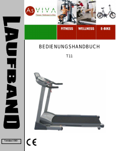 Bedienungsanleitung AsVIVA T11 Laufband