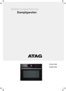 Bedienungsanleitung ATAG CS4674M Backofen