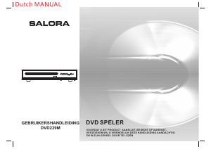Mode d’emploi Salora DVD229M Lecteur DVD