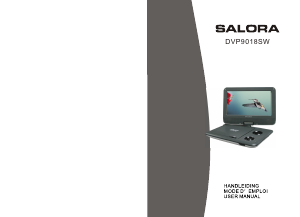 Mode d’emploi Salora DVP9018SW Lecteur DVD