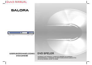 niettemin rukken louter Handleiding Salora DVD329HDMI DVD speler