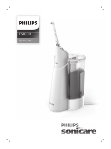 Vadovas Philips HX8462 Sonicare AirFloss Ultra Dantų siūlas