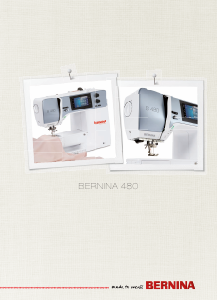 Bedienungsanleitung Bernina 480 Nähmaschine