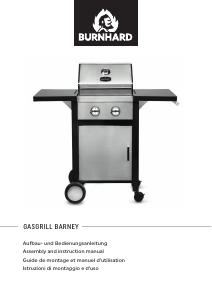 Handleiding Burnhard Barney Barbecue