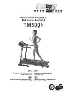 Manual Christopeit TM 500S Treadmill