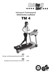 Manual Christopeit TM 4 Treadmill