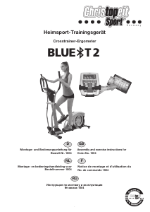 Manual Christopeit BLUE T2 Cross Trainer