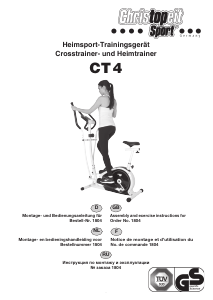 Bedienungsanleitung Christopeit CT 4 Crosstrainer