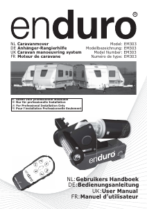 Manual Enduro EM303 Caravan Manoeuvring System