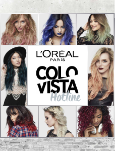 Bedienungsanleitung L'Oréal Colovista Washout Burgundyhair Haarfarbe