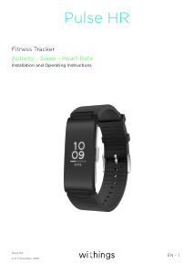 Manual Withings Pulse HR Activity Tracker