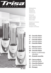 Manual Trisa Smoothie Maker Blender