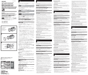 Manuale Sony VCL-HG0737C Obiettivo