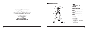 Manual MeFOTO BackPacker AIR Tripod