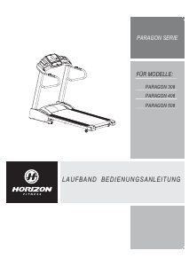 Bedienungsanleitung Horizon Fitness Paragon 308 Laufband