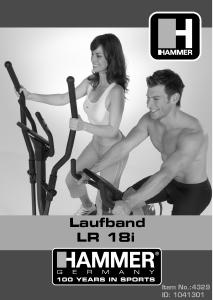 Bedienungsanleitung Hammer Life Runner LR18i Laufband