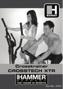 Bedienungsanleitung Hammer Crosstech XTR Crosstrainer