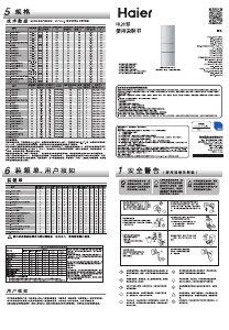 说明书 海尔BCD-201STPA冷藏冷冻箱